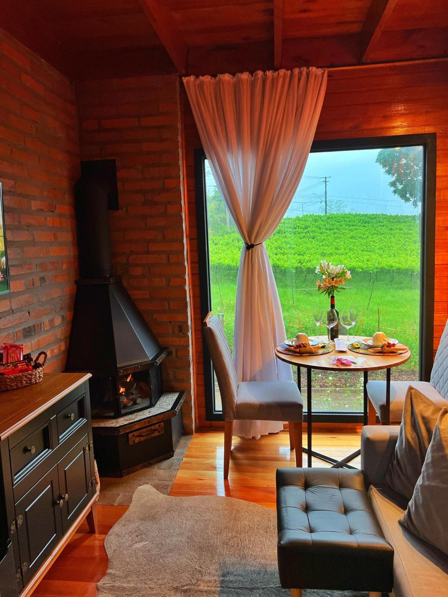 Capanna Del Vale - Um Refugio No Vale Dos Vinhedos Com Experiencia Exclusiva De Degustacao Na Vinicola Dom Candido Bento Gonçalves Екстериор снимка
