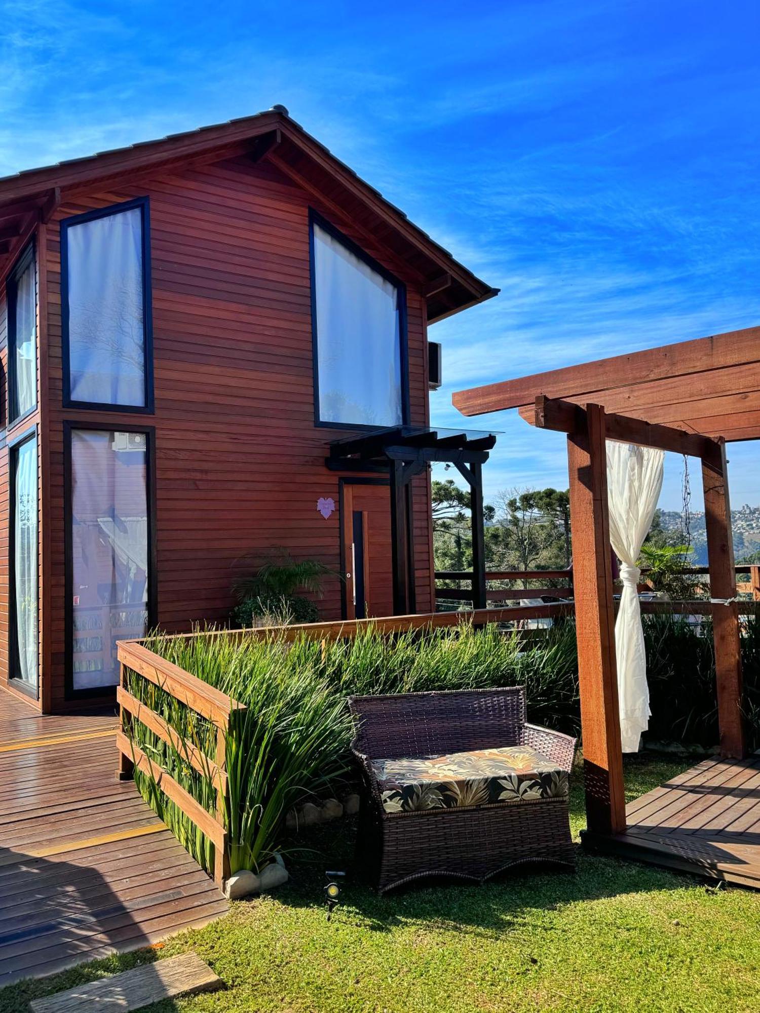 Capanna Del Vale - Um Refugio No Vale Dos Vinhedos Com Experiencia Exclusiva De Degustacao Na Vinicola Dom Candido Bento Gonçalves Екстериор снимка