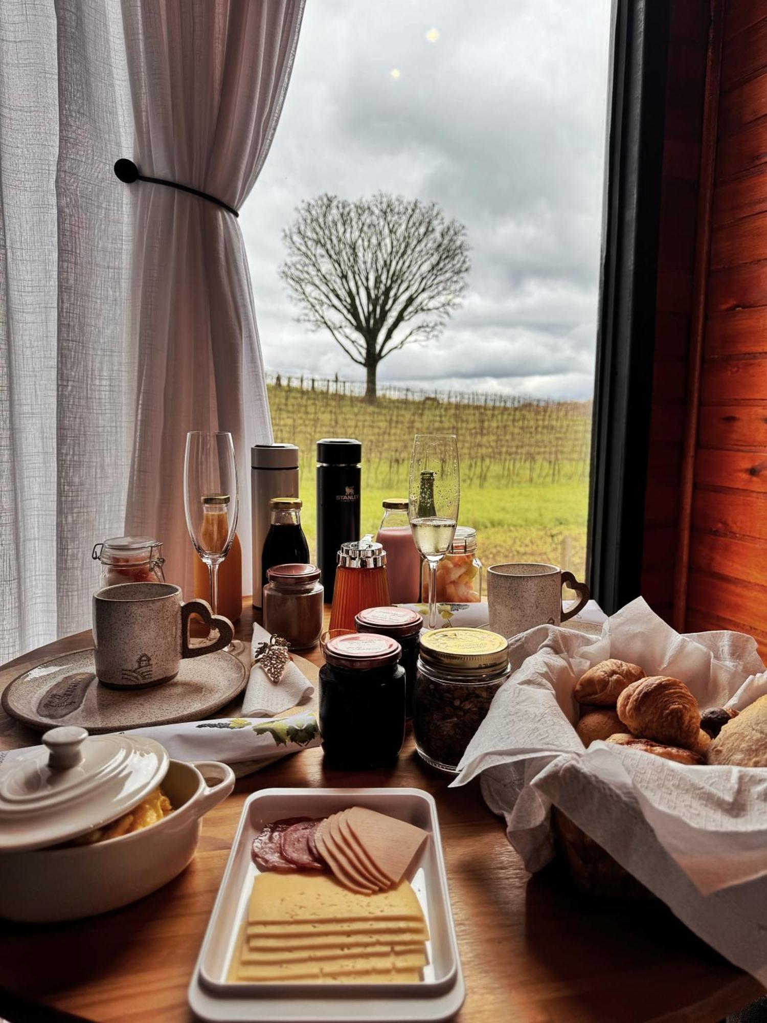 Capanna Del Vale - Um Refugio No Vale Dos Vinhedos Com Experiencia Exclusiva De Degustacao Na Vinicola Dom Candido Bento Gonçalves Екстериор снимка